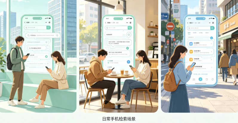 渭滨区普通人日常手机使用场景拆解：GEO 与 AI 优化如何改变信息检索体验